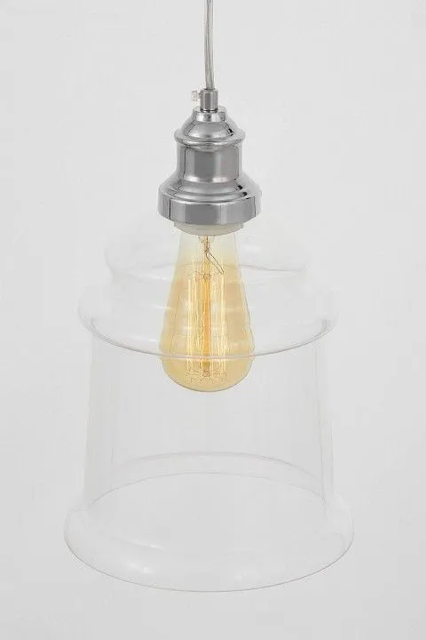 Подвесной светильник LUMINA DECO Moletti LDP 6844-1 CHR+PR