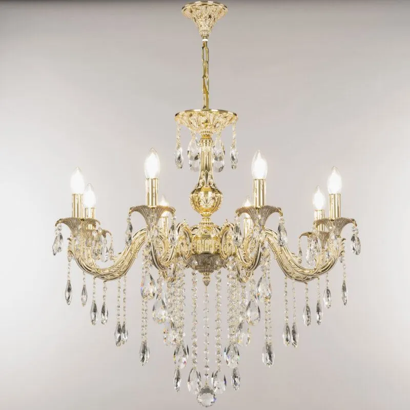 Подвесная люстра Bohemia Ivele Crystal AL7901 AL79101/8/250 B GW