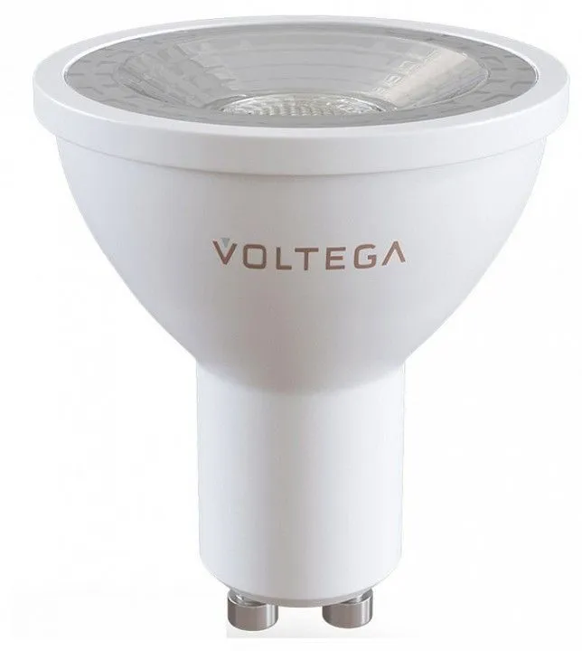 Лампа светодиодная Voltega Софит диммируемый (Sofit dim) GU10 линзованный (Lens) GU10 6Вт 2700K 7250