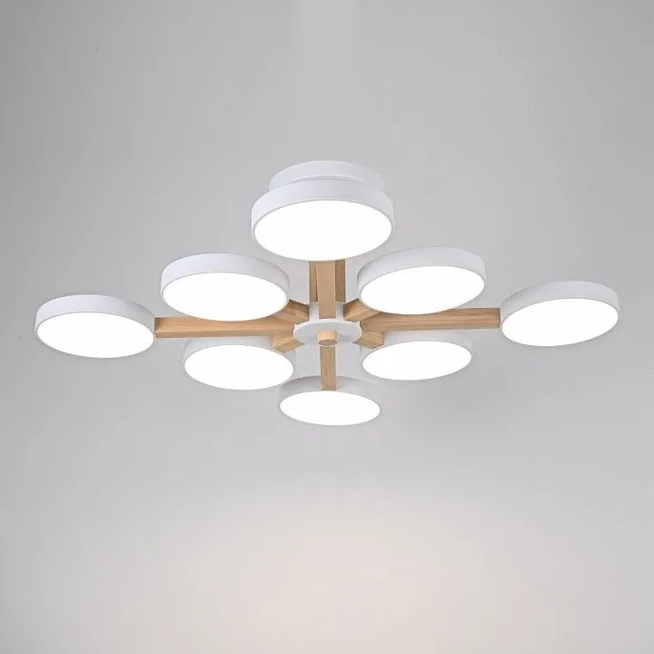 Люстра на штанге Imperiumloft TURNA White TURNA-B01