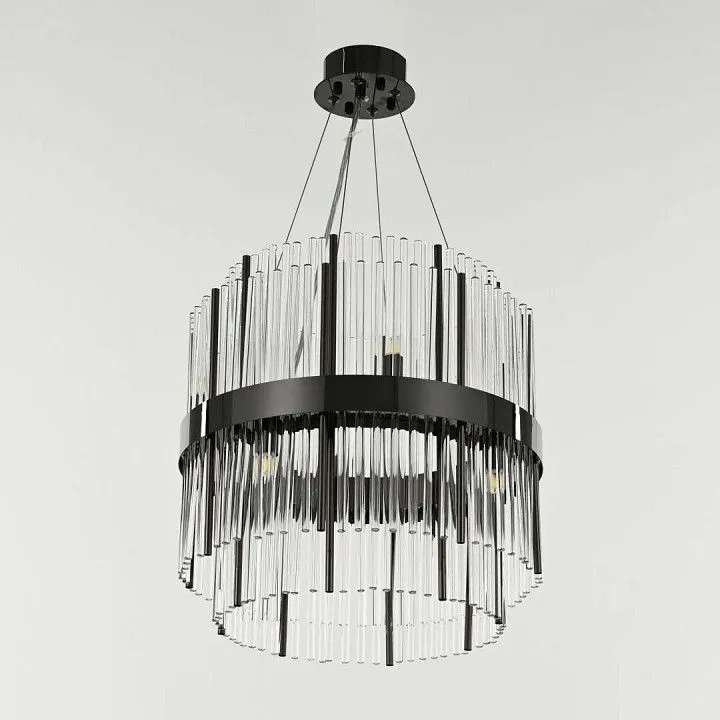 Подвесная люстра Arte Milano Бари 430110.400.8.G9.C2 BK