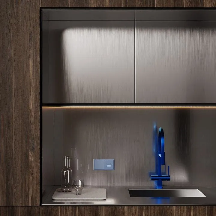 Накладка для заглушки для поста с подсветкой и с датчиком Voltum S70 VLS002415