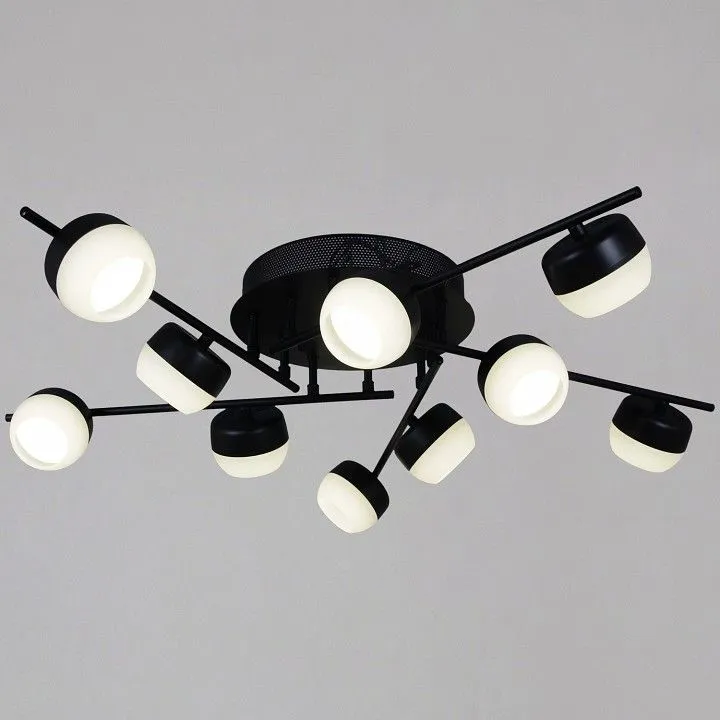 Люстра на штанге Reluce  11590-0.3-10 Black