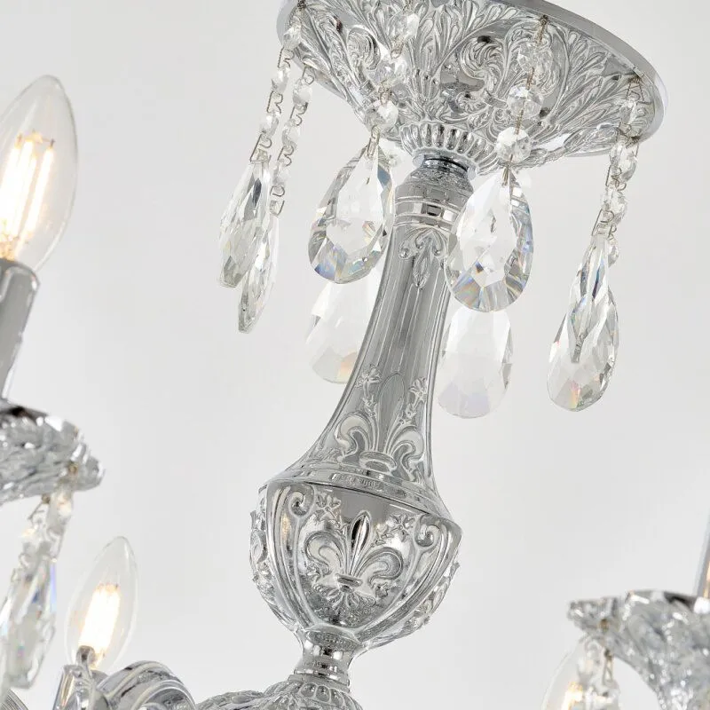Подвесная люстра Bohemia Ivele Crystal AL7801 AL78101/8/250 B NW