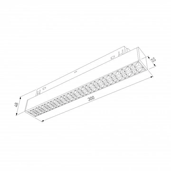 Встраиваемый светильник Elektrostandard Slim Magnetic 85530/01