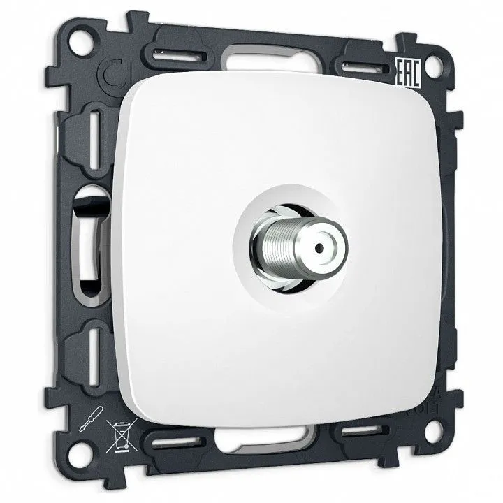 ТВ-розетка без рамки Ambrella Volt OMEGA MO133050
