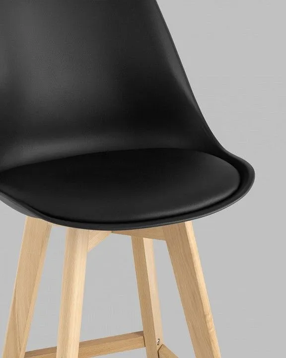 Кресло Stool Group Frankfurt Y815A-75CM black, УТ000025487 Кресло Stool Group Frankfurt Y815A-75CM black, УТ000025487