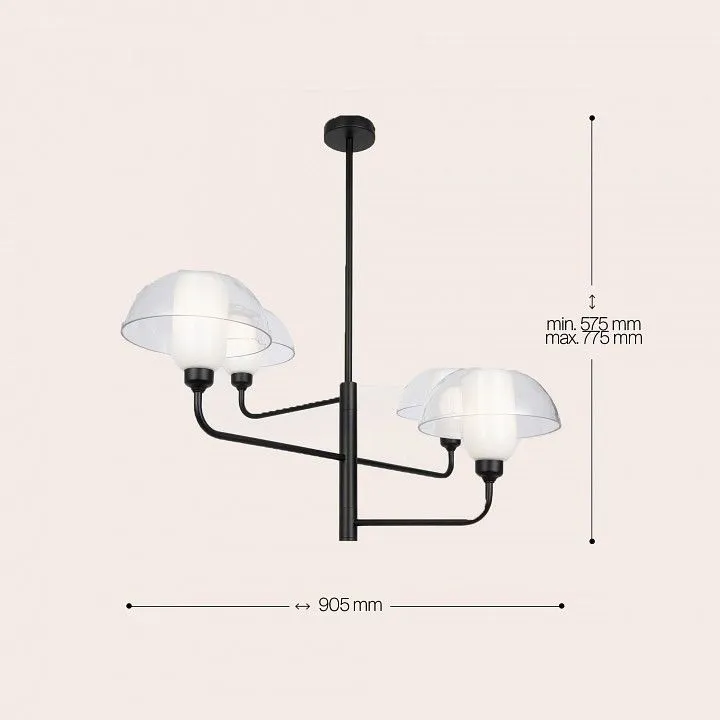 Люстра на штанге Maytoni Воспоминание MOD177PL-04B
