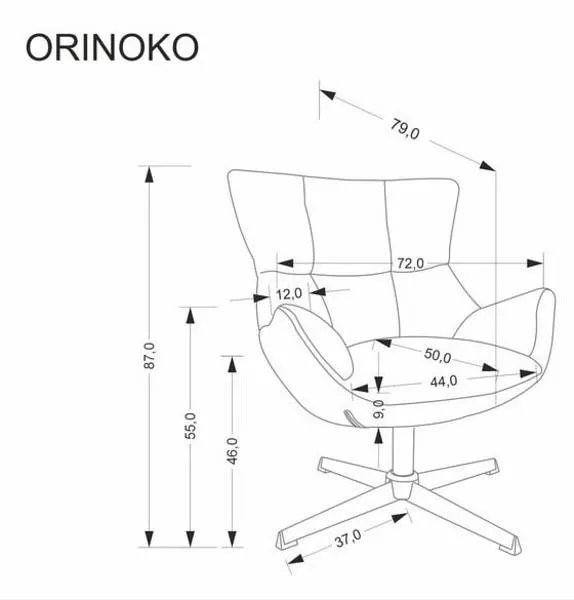 Кресло Orinoko