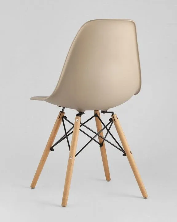 Набор из 4 стульев Stool Group Eames 8056PP DARK GREY X4, УТ000005356 Набор из 4 стульев Stool Group Eames 8056PP DARK GREY X4, УТ000005356