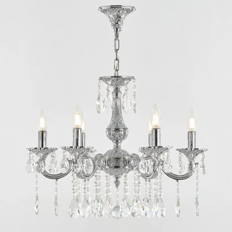 Подвесная люстра Bohemia Ivele Crystal AL7801 AL78101/6/175 A Ni
