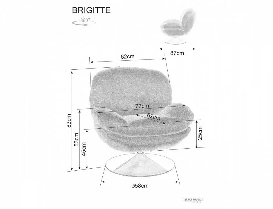 Кресло Brigitte