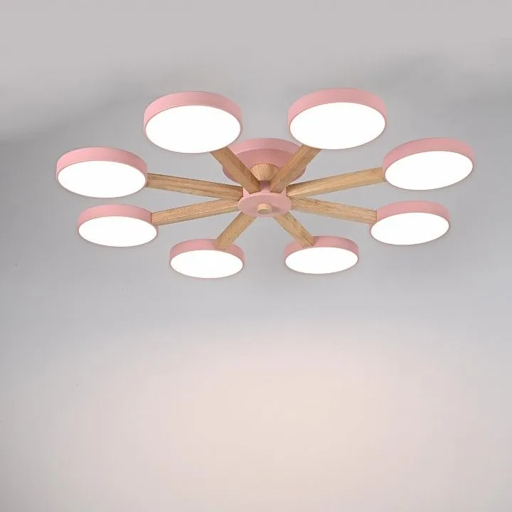 Люстра на штанге Imperiumloft TURNA Pink TURNA01