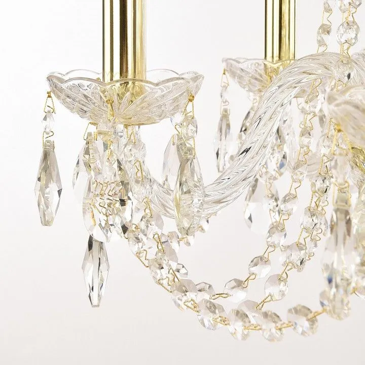 Подвесная люстра Bohemia Ivele Crystal 1402 1402/5/141/G