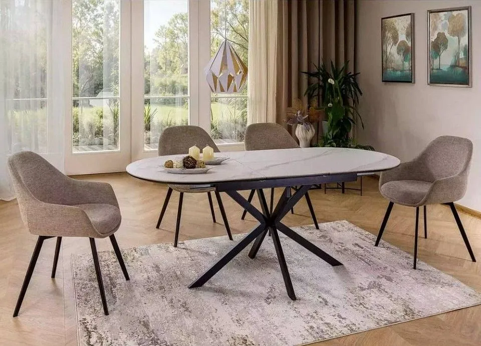 Стол обеденный Gaston Ceramic 140