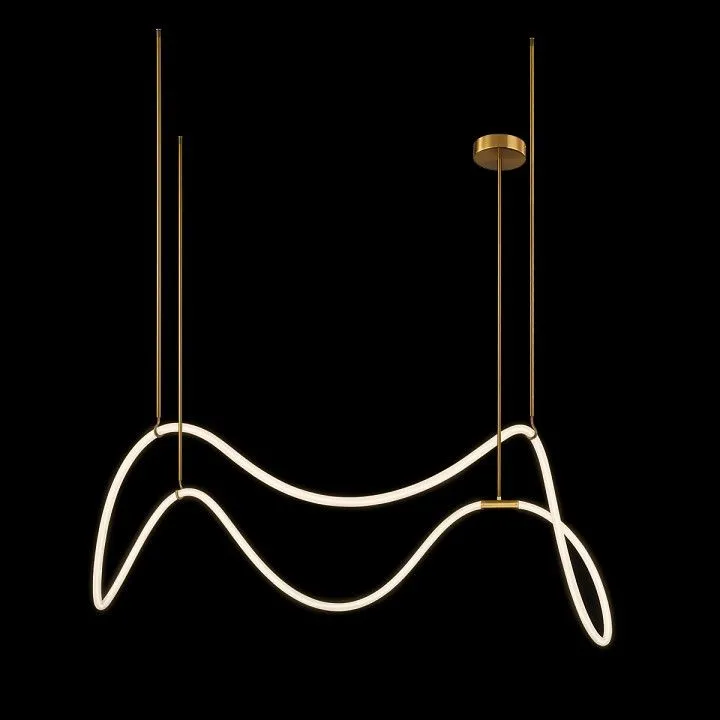 Подвесной светильник Loft it Thread 10388P/C Brass