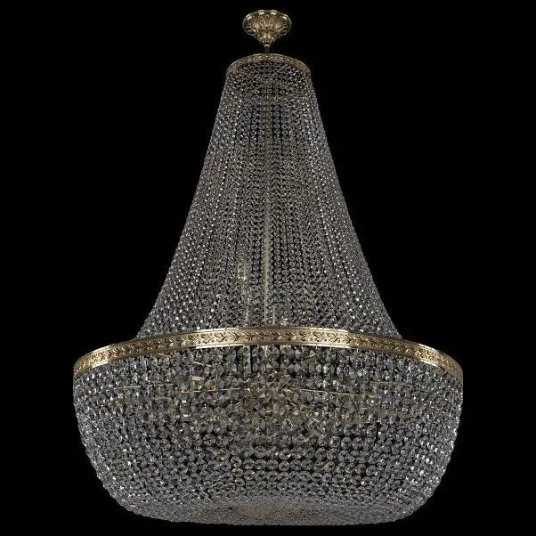 Люстра на штанге Bohemia Ivele Crystal 1911 19111/H2/100IV G