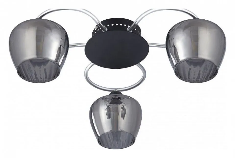 Потолочная люстра Arte Milano AMALFI-321508 321508/3 CR+BK
