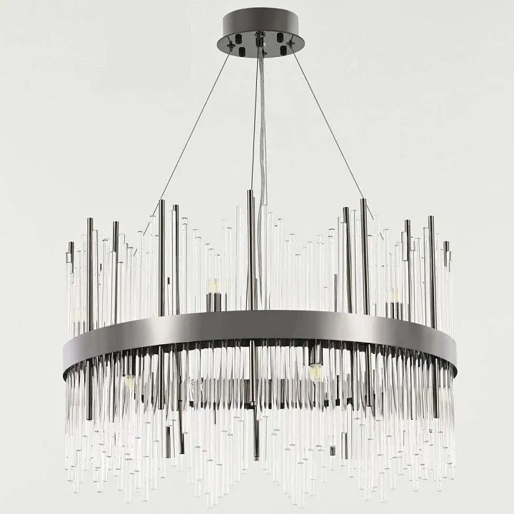 Подвесная люстра Arte Milano Бари 430110.600.12.G9.A2 BK