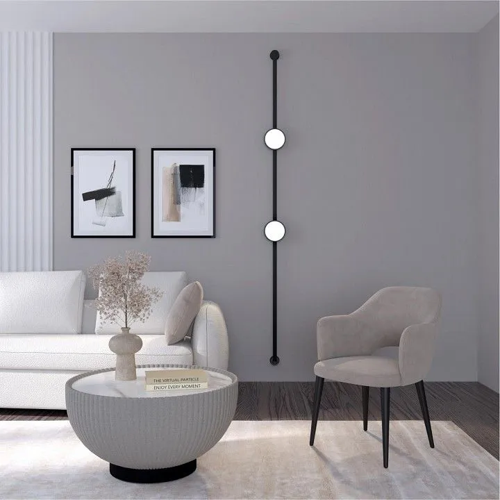 Накладной светильник Denkirs BELTY FLOW DK5567-BK Накладной светильник Denkirs BELTY FLOW DK5567-BK