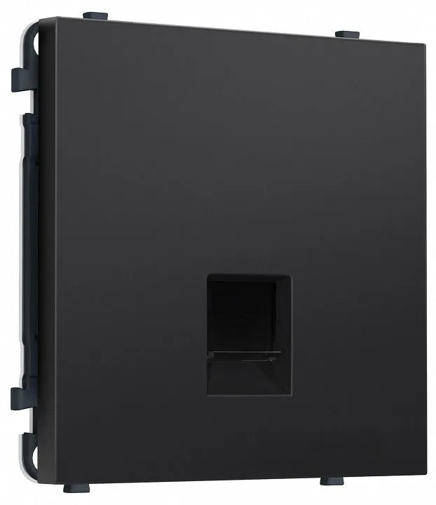Розетка Ethernet RJ-45 и со шторками, без рамки Ambrella Volt MS MS812010