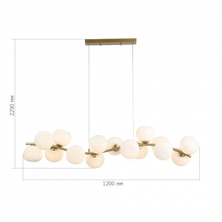 Подвесная люстра ST-Luce SWEVEN SL1519.303.16
