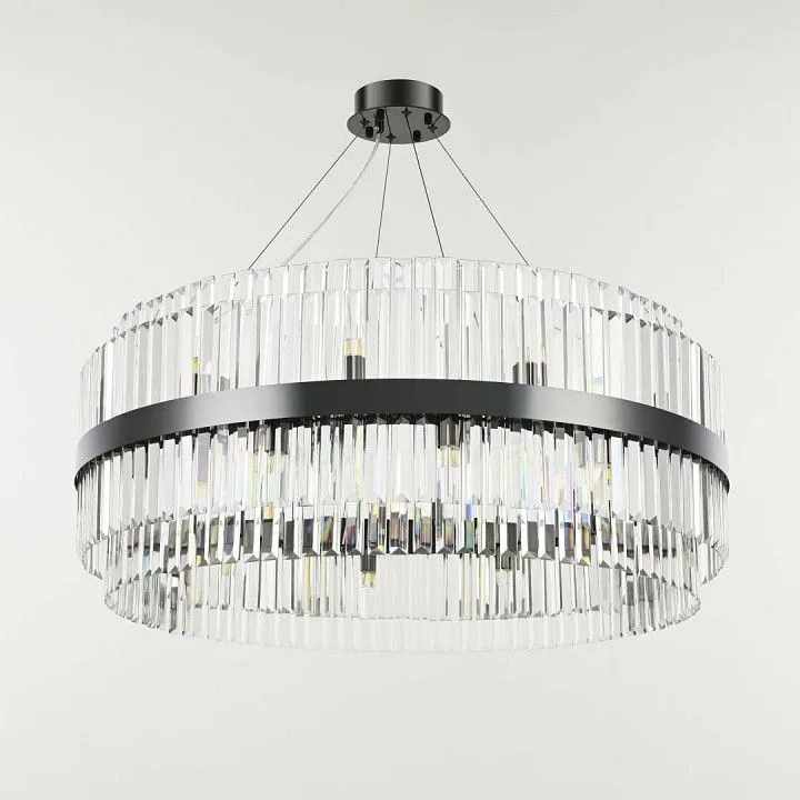 Подвесная люстра Arte Milano Белладжо 440110.840.24.G9.C1 BK