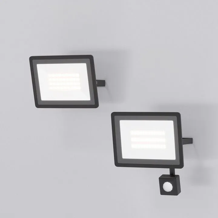 Настенно-потолочный прожектор Maytoni Outdoor Поток FL001-L30B6K