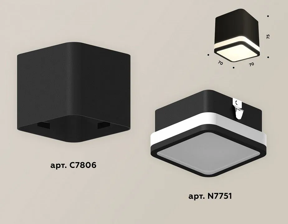 Накладной светильник Ambrella Light XS XS7806030