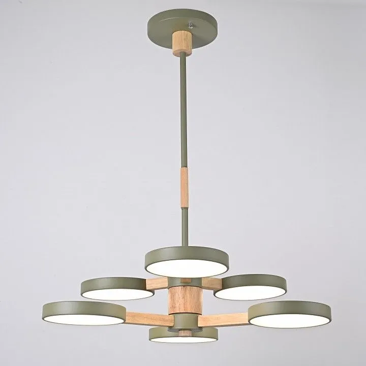 Люстра на штанге Imperiumloft TURNA Khaki TURNA-DBL01