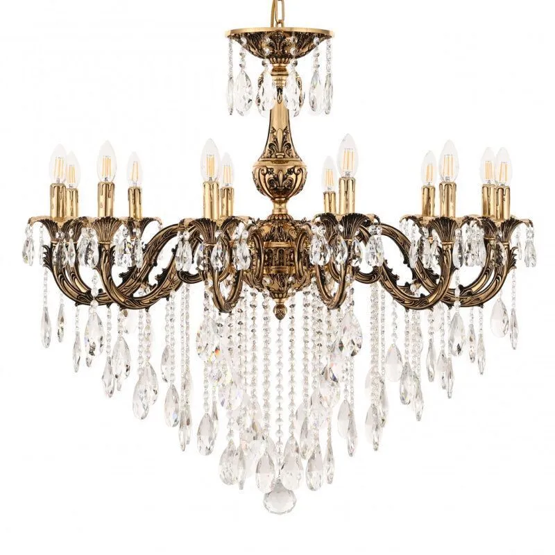 Подвесная люстра Bohemia Ivele Crystal AL7901 AL79101/12/300 B GB