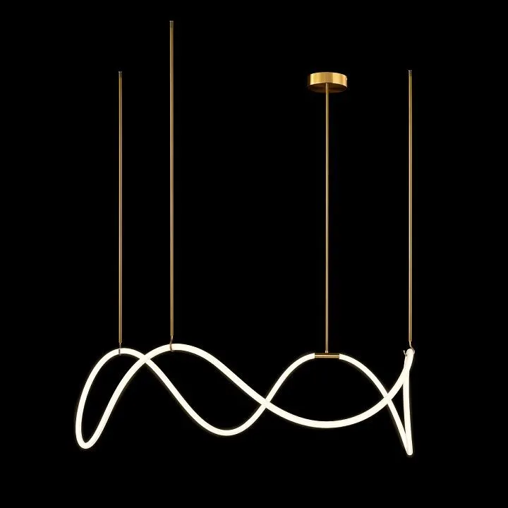 Подвесной светильник Loft it Thread 10388P/C Brass