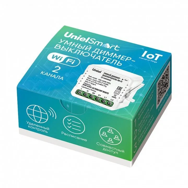 Контроллер-диммер Wi-Fi для смартфонов и планшетов Uniel UCH-A302 UL-00011711