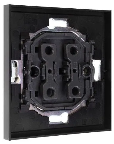 Выключатель двухклавишный без рамки Kranz STRONG KR-78-0706-5