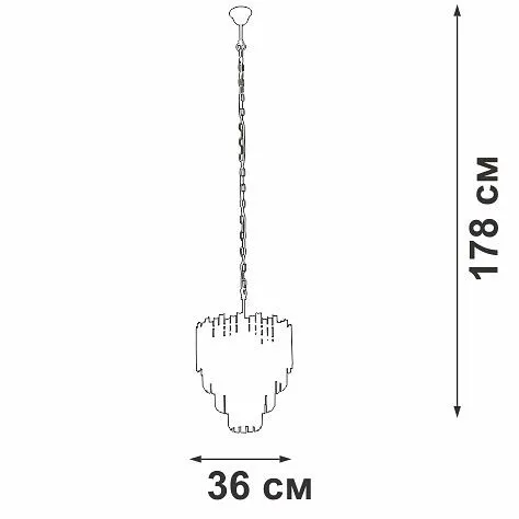 Подвесная люстра Vitaluce V58470 V58470-8/5