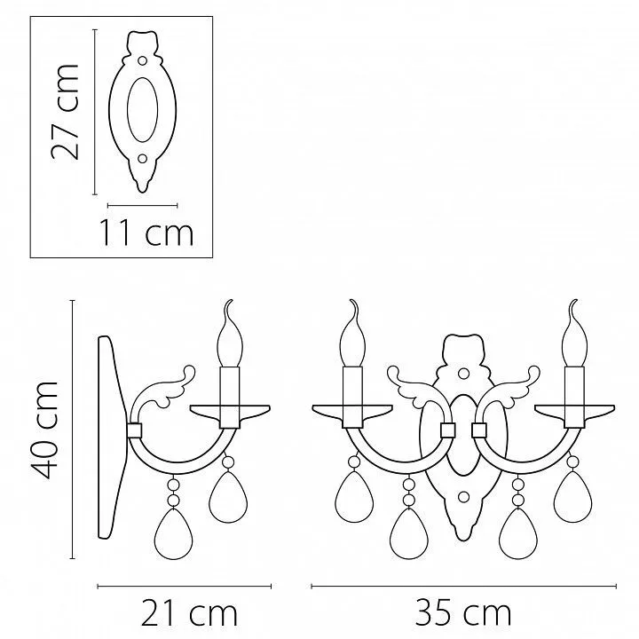 Бра Lightstar Stregaro 694622