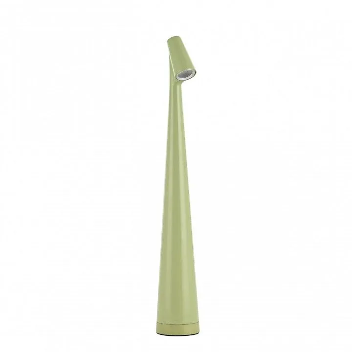 Настольная лампа декоративная Arte Milano  128101/H350/3-6K/3W Green