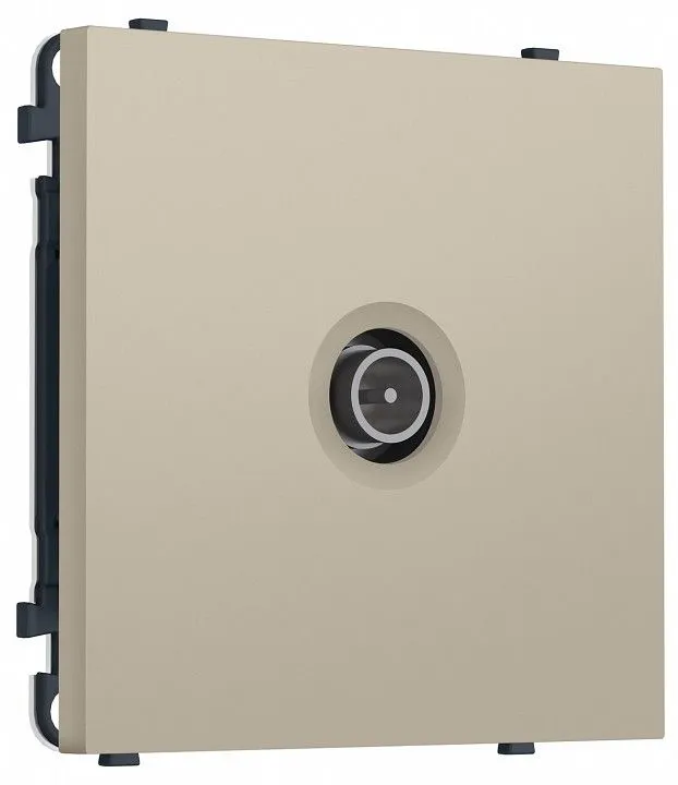 ТВ-розетка оконечная экранированная без рамки Ambrella Volt MS MS353005