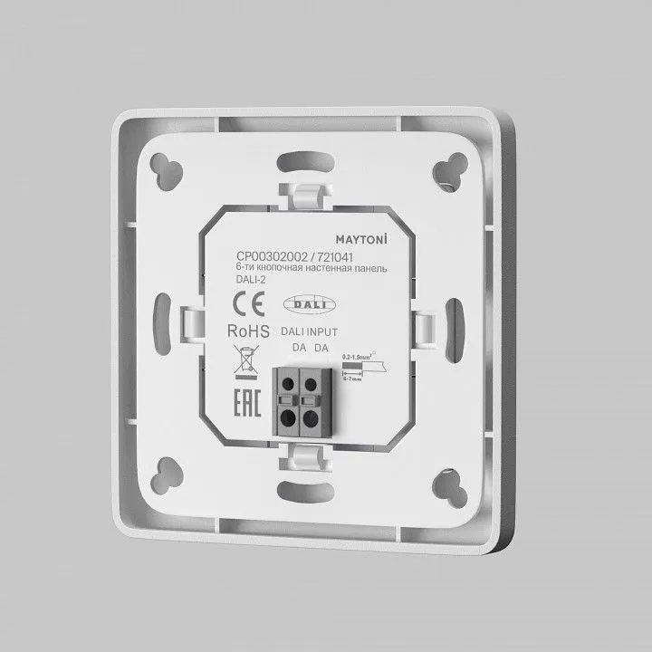 Панель универсальная сенсорная накладная Maytoni Lighting control Панели управления 721041