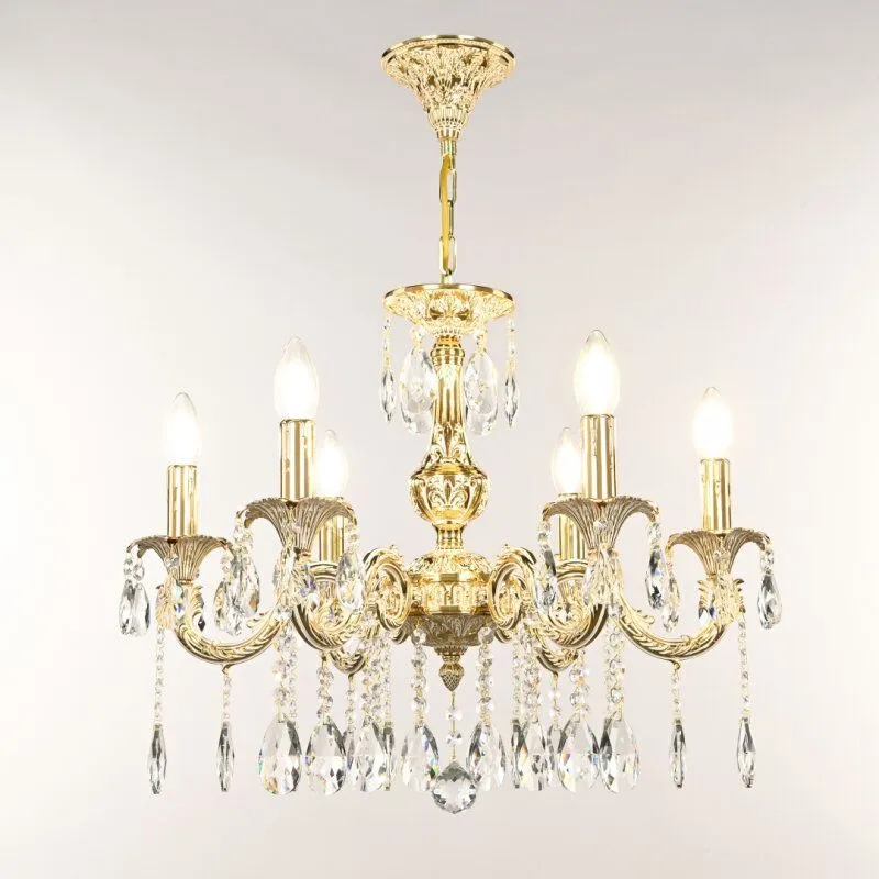 Подвесная люстра Bohemia Ivele Crystal AL7901 AL79101/6/175 A GW