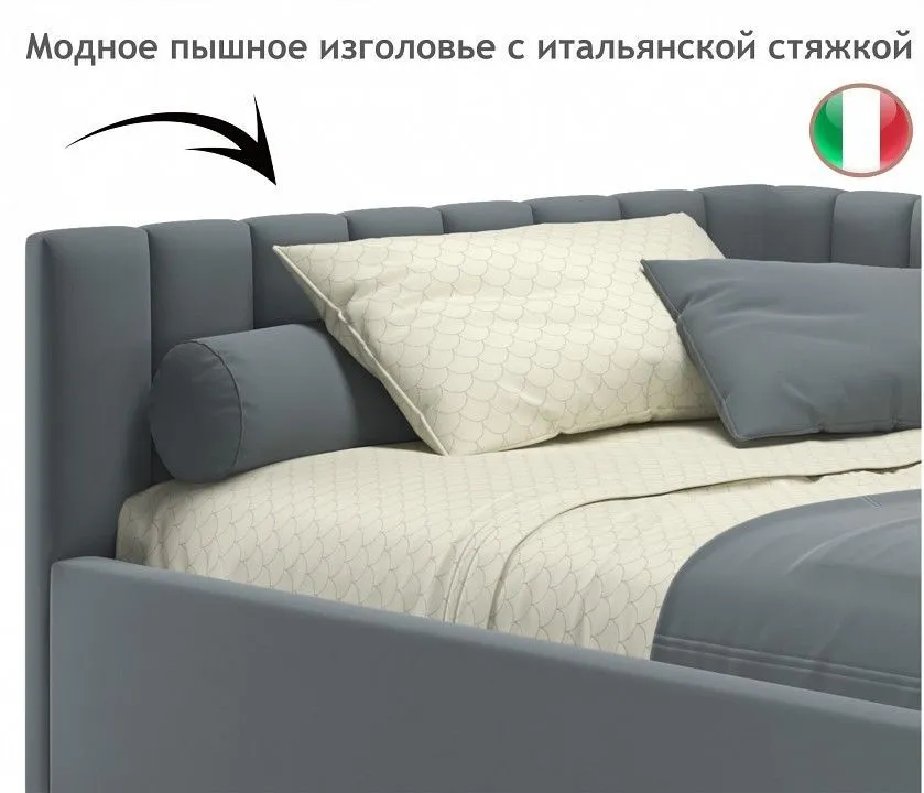 Кровать полутораспальная Milena 2000x1200