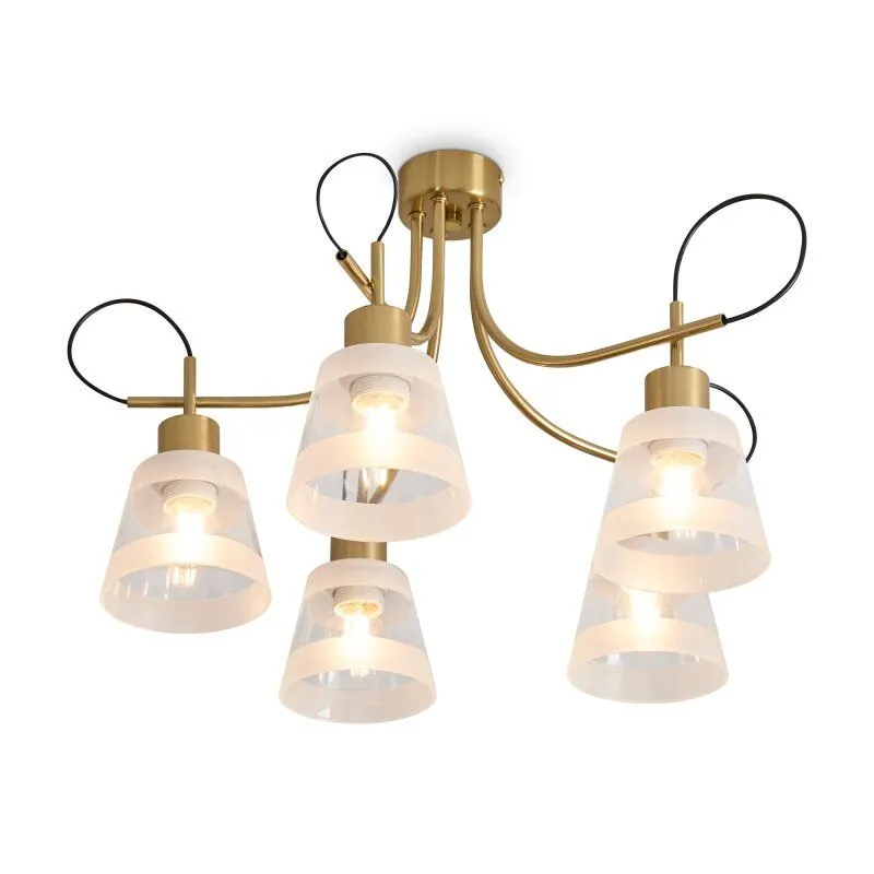 Люстра на штанге Freya Caramel FR5522PL-05BS