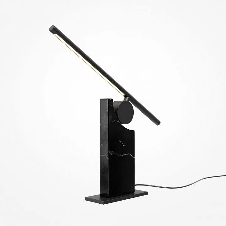 Настольная лампа декоративная Maytoni Монументо MOD467TL-L9B3K