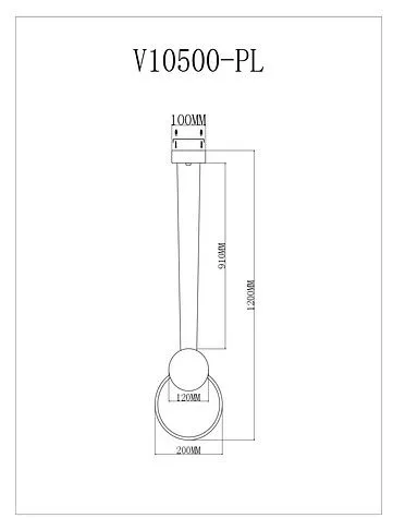 Подвесной светильник Moderli Store V10500-PL