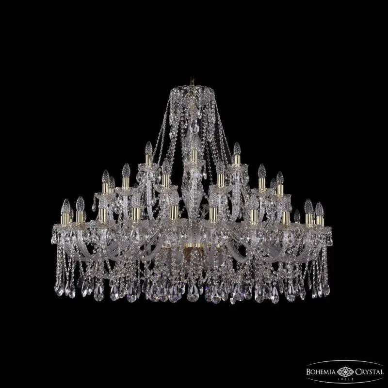 Подвесная люстра Bohemia Ivele Crystal 1413 1413/24+12+6/460 G