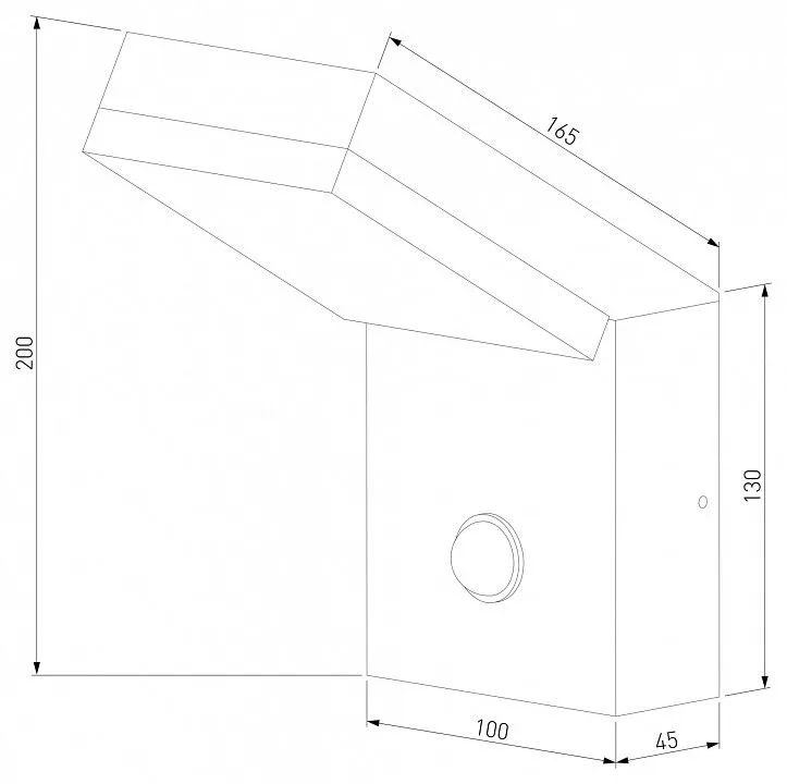 Накладной светильник Elektrostandard Sensor 1541 TECHNO LED