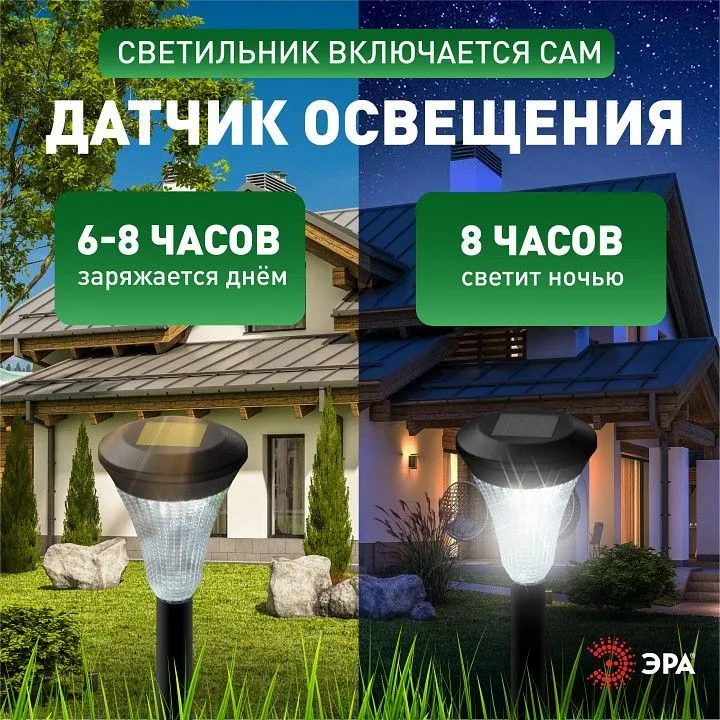 Наземный низкий светильник Эра  SL-PL31-M