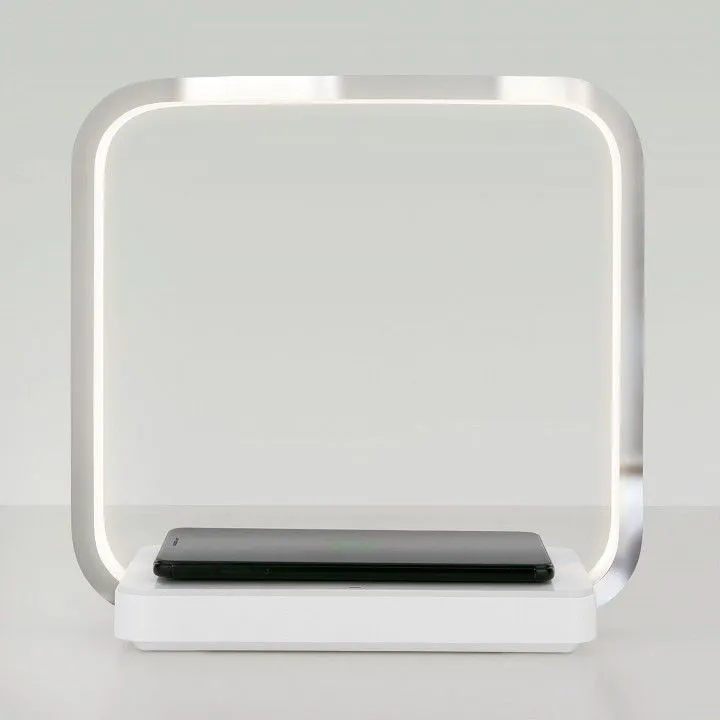 Настольная лампа офисная Eurosvet Frame 80502/1 хром Настольная лампа офисная Eurosvet Frame 80502/1 хром