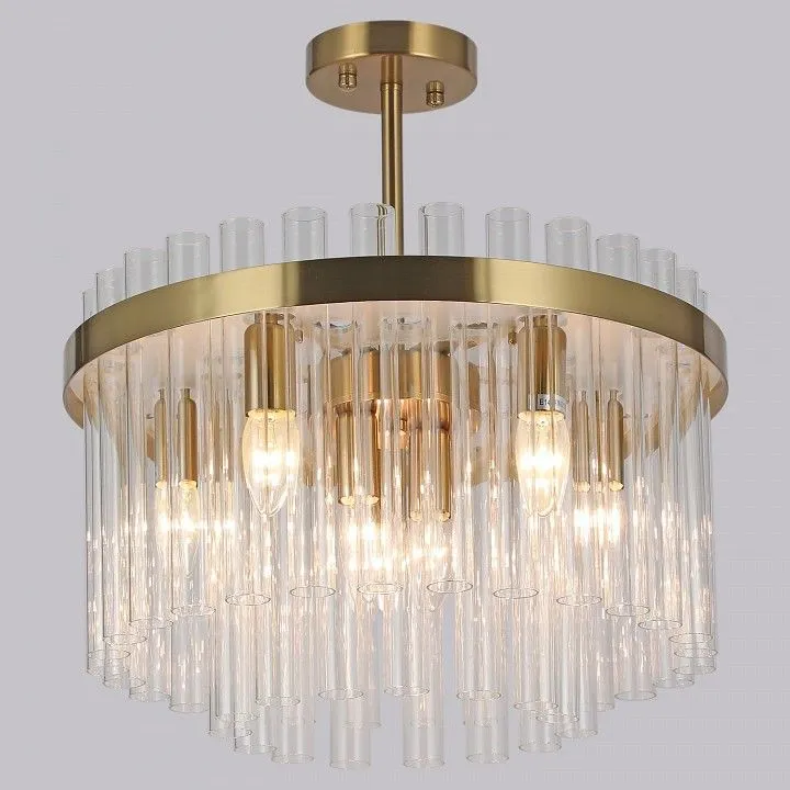 Люстра на штанге ILLUMICO  IL0124-7C-79 COP