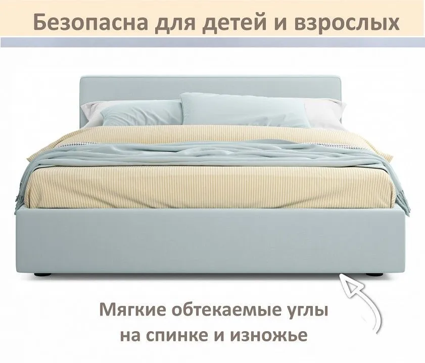 Кровать двуспальная Skandi 1600